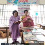 Book Exhibition organized by Central Library